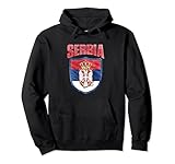 Divertente Serbia Bandiera Desegn
