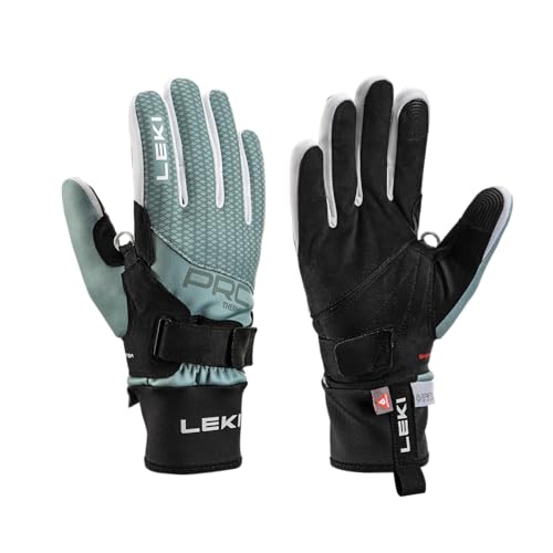 LEKI W Prc Thermoplus Shark Grün-Schwarz - Gore-Tex Warmer stretchiger...