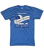 Guerrilla Tees Forest Moon Ewok Stout Funny Beer Shirt, X-Large Blue