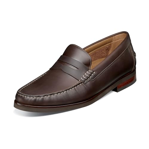Florsheim Mens Brisbane Flex Moc Toe Penny Loafer