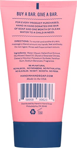 Hand In Hand Bergamot & Crisp Basil Cactus Blossom Mini Body Lotion, 2 Fz #TOP1