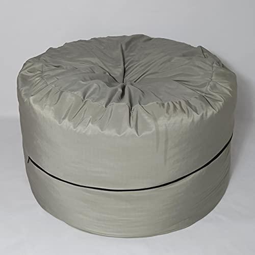 Bean Bag Chairs Inner Liner Cover for Adults Kids, 6ft 7ft Indoor Jumbo Sack Chair Large Lounger Cover (No Filler) (Size : D180H90CM(71x35inch))