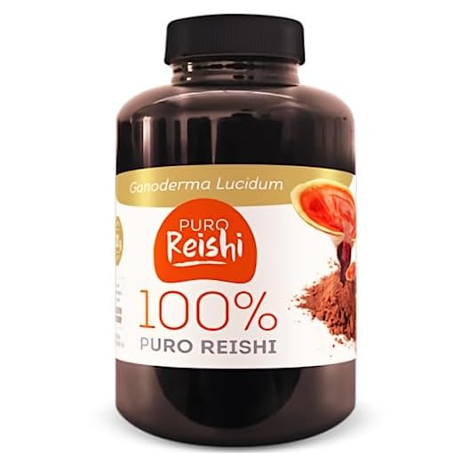 Reishi Puro en Polvo - Ganoderma Lucidum sin Aditivos Gluten Lactosa Metales Pesados - Hongo Mushroom Rehisi Rojo con Polisacáridos Betaglucanos Natural Vegano - 1 Bote 100g