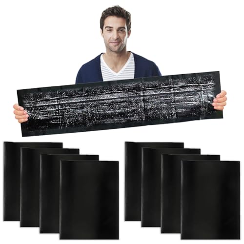 8 Piezas Pegamento Ratones, 60 X 28 cm Trampa Cucarachas, Cinta Adhesiva Superresistente para Cucarachas, Mosquitos y Ratones, Se Puede Cortar Pegamento para Ratas para Cocina, Salón y Trastero