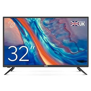 Cello ZBVD0223 32” HD Ready LED TV with built-in Freeview HD Built in Satellite receiver 3 x HDMI and USB 20 to record Live TV Easy to Setup Non-Smart TV Perfect for bedroom Made in the UK, Black