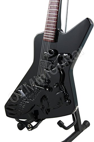 OZMiniGuitar Guitare Miniature Artemis Jared Leto Black - Les Beatles, Paul McCartney, John Lennon, RIngo Starr, George Harrison OZMiniGuitar Guitare Miniature Artemis Jared Leto Black