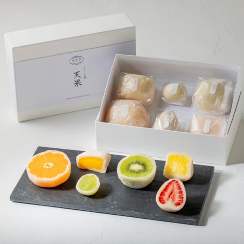 【フルーツ大福 弁才天 公式】ご褒美フルーツ大福『天果』６個セット 冷凍 サプライズ断面美 高級ギフト 手土産 お取り寄せのサムネイル