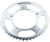 JT Sprockets Steel Rear Sprocket - 47T - Suzuki DL1000 2002-2009 / DL650 2004-2009 / DL650A 2007-2009 / DL650A 2011 / GSX-R600 2001-2009 / GSX-R750 2000-2009 / Triumph Bonneville 2002-2012 / SE 2010-2012 / T100 2003-2012 / Daytona 600 2003-2004 / 65