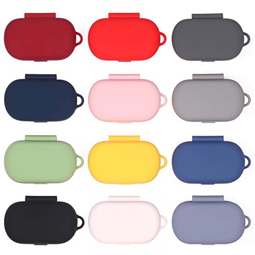 Silicone Case For Bose Quietcomfort Earbuds Case (Not Fit For Bose Sport Earbuds) Bose Quietcomfort Noise Cancelling Case Cover Anti-Fall Earphone Case With Carabiner (Matcha Green) #TOP6