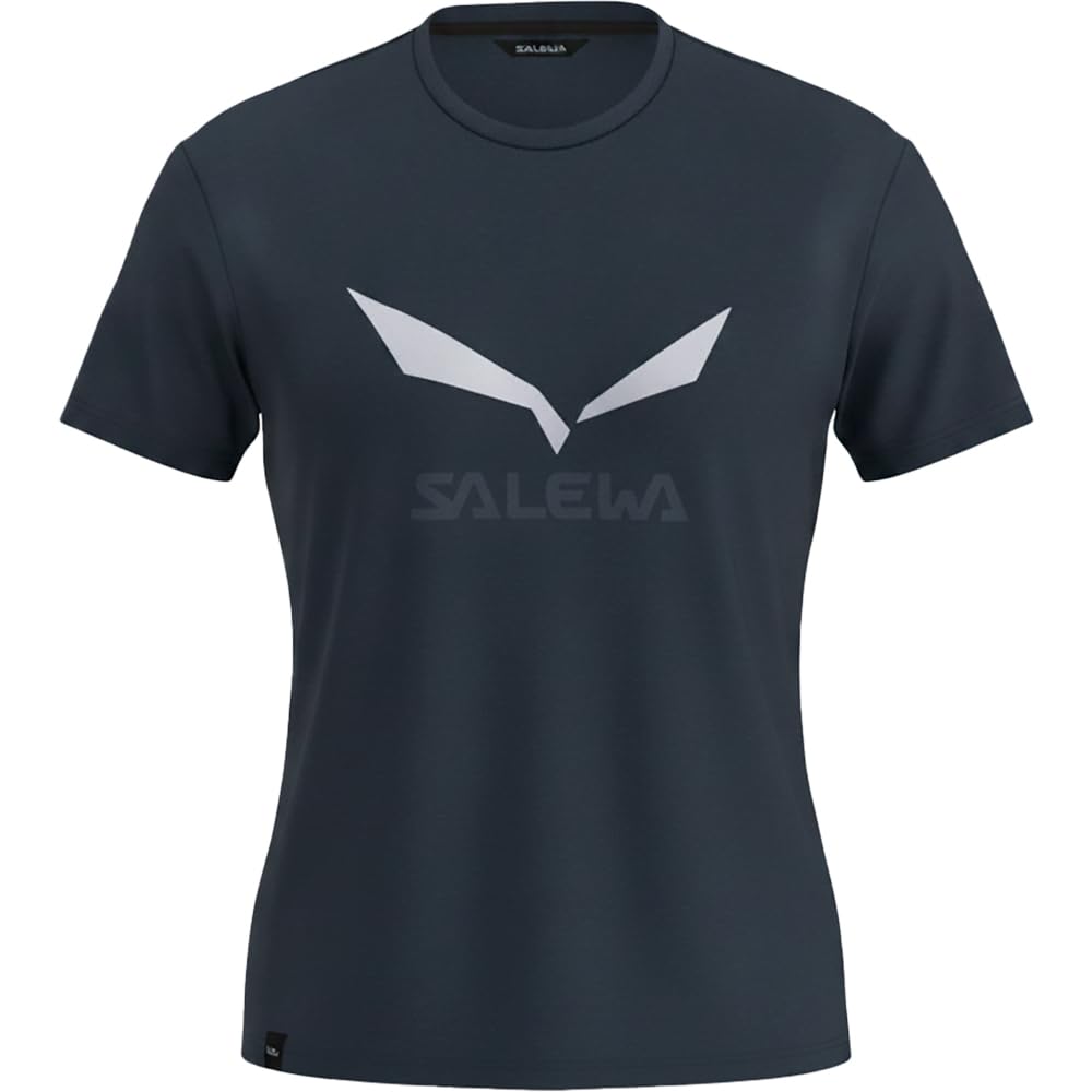 Salewa Solidlogo Dry M T-Shirt, L, Blueberry