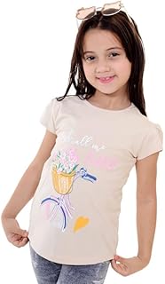 تيشرت مطبوع عليه رسومات للبنات من ايه كيه واي