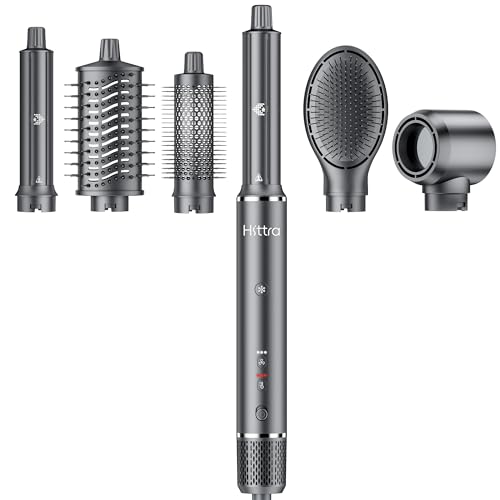 6-in-1 Ionic Hot Air Styler, Powerful High Speed Hair Dryer Brush