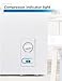 BLACK+DECKER 2.0 Cu. Ft. Compact Chest Freezer, Deep Freezer Holds Up To 70 Lbs. of Frozen Food, Removable Storage Basket, Manual Defrost, White