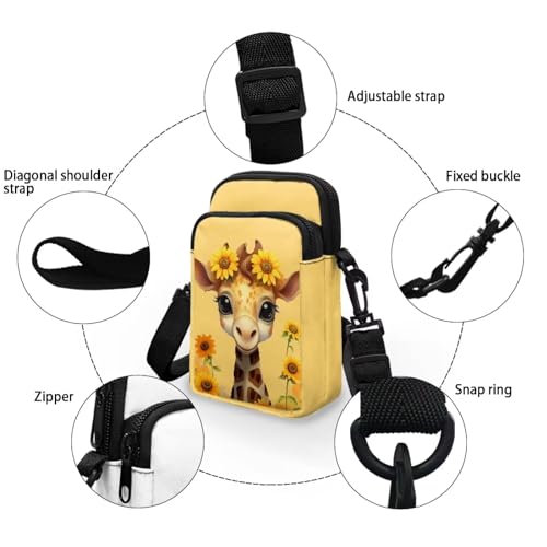 Image of Small Crossbody Purse for Women Kids Shoulder Messenger Bag