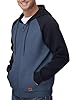 Tyhengta Hooded Jacket Mens Pullover Sweatshirt Hoodie Casual Full Zip Jackets Walking Sweatshirt with Pockets Grey Blue, S #3