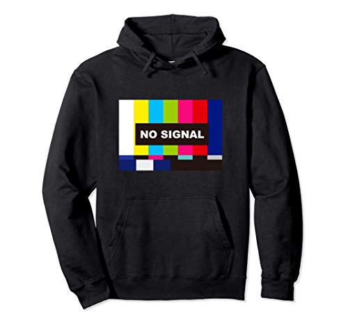 Nostalgia Shirts - Analog Television No Signal Pullover Hoodie