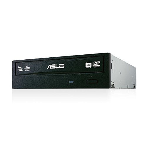 ASUS DRW-24F1MT - Unidad de Disco ptico (20-80%, Escritorio, DVDRW, Negro, Ranura, SATA)