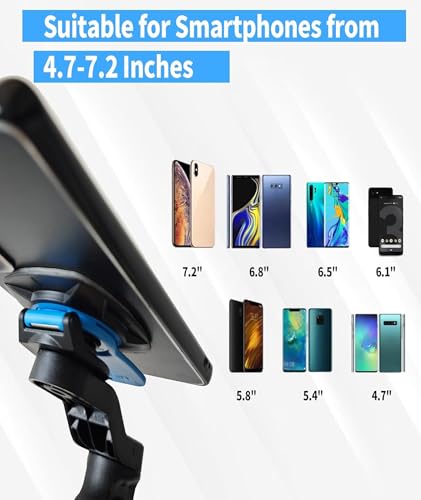 Image of Bike Accessories All, Mobile Mount for Bike, for Urban Commuting and Off-Road Cycling, Versatile Phone Mount Suitable for Bicycles and Motorcycles