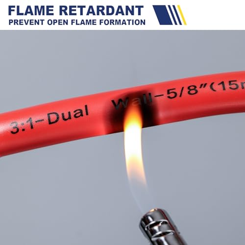 image for haisstronica 3:1 Heat Shrink Tubing, Shrink Ratio Adhesive Lined Marin