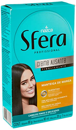 NAZCA Crema Alisante Manteiga Manga E Queratina Multicor Sfera 170 Ml