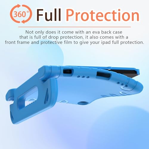 BMOUO Kids Case for Samsung Galaxy Tab A11+ Plus 11" 2026/A9+ Plus 11 Inch 2023, with Screen Protector, Shockproof Samsung Galaxy Tab A11+ P LUS/A9+ P LUS Case for Kids, Blue by BMOUO - Image 7