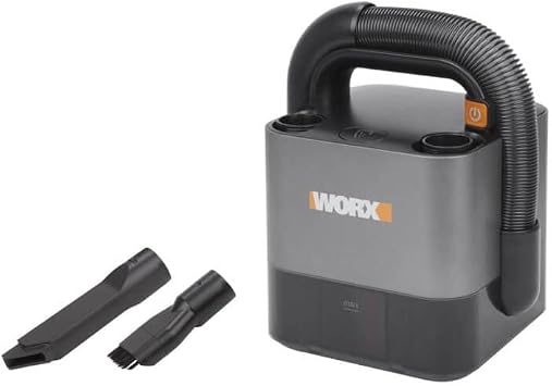 Worx WX030.9 Araba Elektrikli Süpürge 20V (S/Bat), 20 V, Siyah