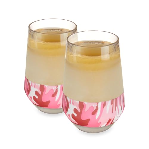 Image of Host Freeze XL Wine Glass Cooling Cup, Double Walled Insulated Freezable Drink Chilling Tumbler for Aperol Spritz 12 Ounces