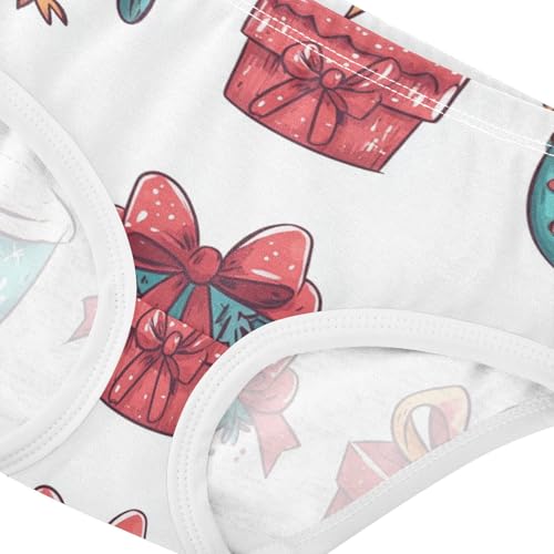 Girls' Sport Panties Organic Underpants for Toddlers Christmas Owl4