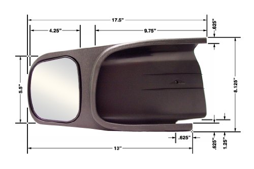 Cipa 10701 Custom Towing Mirror - Dodge, Driver Side #TOP1