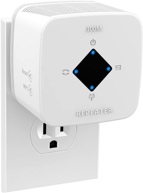 WiFi Extender Signal Range Booster, Cover Up to 4500 Sq.ft & 30 Devices for Home, WiFi Repeater, Wireless Internet Repeater WiFi Amplifier with Ethernet Port & Access Point