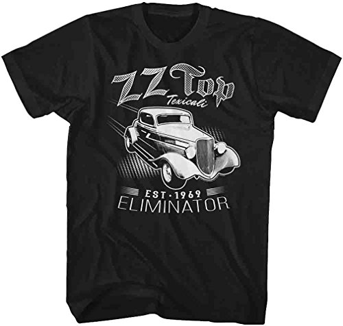 Image of ZZ Top - Mens Eliminator Texicali T-Shirt, Medium, Black