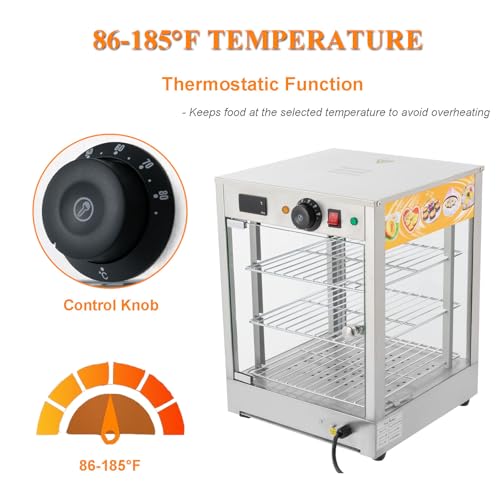 Commercial Pretzel Warmer Display Case