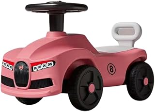 سيارة متارجحة للاطفال الصغار مع 4 عجلات، دراجة ركوب للاطفال (احمر)