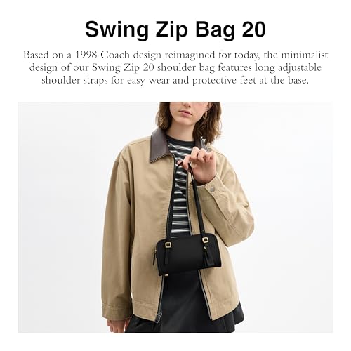 Coach Swing Zip Bag 202