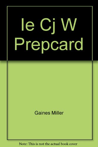 Ie Cj W Prepcard 0495907324 Book Cover