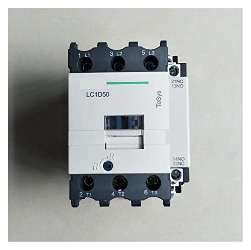 電気コンタクタコンタクタ ACコンタクタ LC1D50 B7C F7c M7c Q7c 24V 110V 220V 380V (カラー: Lc1d50q7c 380v)