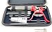 Hold Your Horses BBQ Marinade Meat Injector Gun Kit with CASE, Cleaning Brushes, 2 oz Large Capacity Barrel and 4 Professional Commercial Grade Stainless Needles