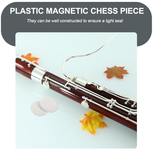 UPKOCH Fagottpolster 24 Stück Schalllochdichtungen Zubehör Für Fagott Ersatzkissen 2.75X2.75X0.12In Antivibration Polster Für Dichte Abdichtung Beim Spielen