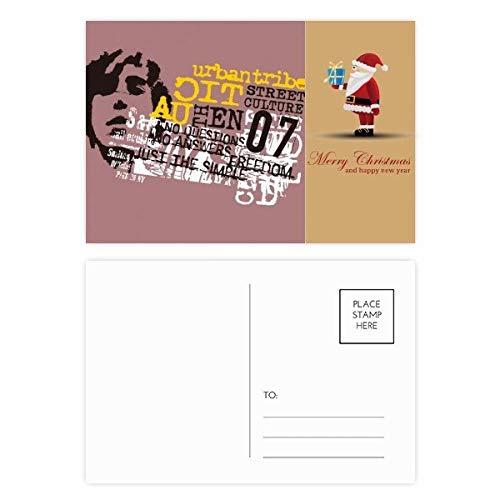 Cartes postales Père Noël street art pour partager l'énergie de la culture urbaine en famille