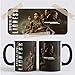 Imagen de MasTazas Lioness Zoe Saldaña Nicole Kidman Taza Interior y Asa Negra Ceramica Mug