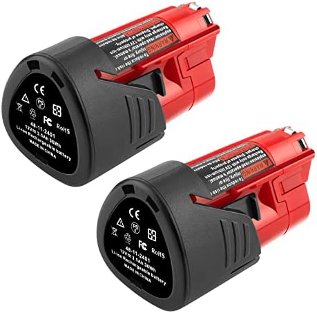 2X Für Milwaukee M12B6 M12 AKKU 12V Li-ion XC 9.0Ah M12B5 48-11-2460 Ladegerät
