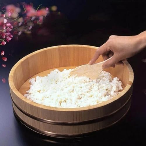 Seau de nourriture pour restaurant récipient à riz sushi en bois