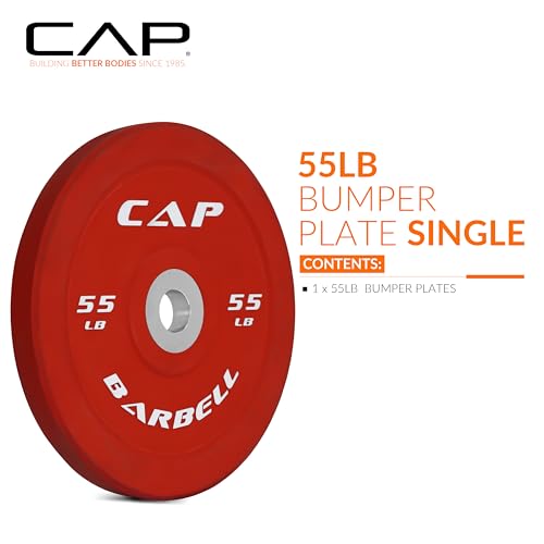 Image of CAP Barbell Rubber Olympic Bumper Plate | Multiple Options /Colors