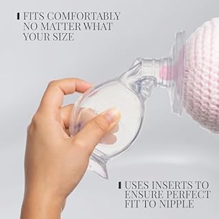Save The Milk Silicon Flange Inserts - Personalfit Flex, Breast Shield Shaped Around You for Comfortable & Efficient Pumping | BPA Free Breast Pump Accessories, 2 Pc (13mm) Pumping Preety Inserts