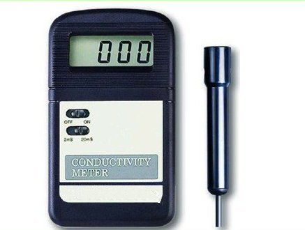 Testeur de conductivité Gowe LCD 13mm appareil mesure eau conductimètre