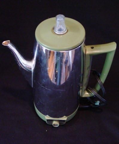 Amazon.com: Vintage General Electric GE Immersible Automatic Coffee Tea Pot  Maker Percolator : Hogar y Cocina