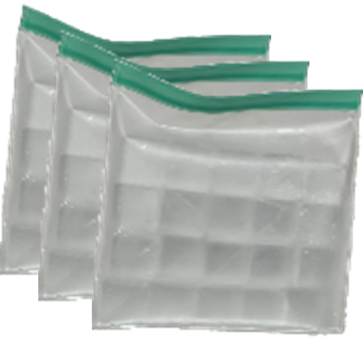 Bolsa para almacenamiento de hielo PEVA, pack de 3 miniatura 1
