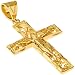 Lifetime Jewelry Crucifix Necklace, Filigree Cross Pendant, 24K Gold Over Semi-Precious Metals (No Chain - Crucifix Only)