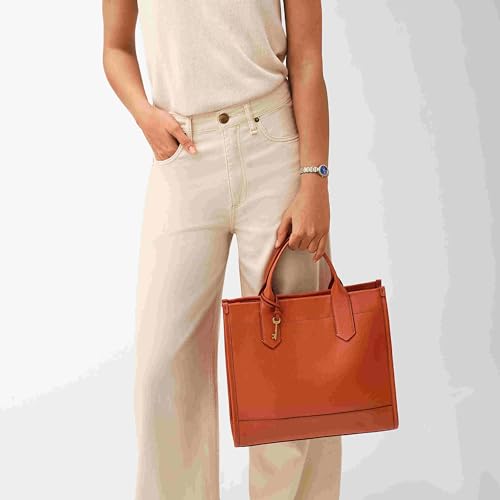 Fossil red tote bag – image 5