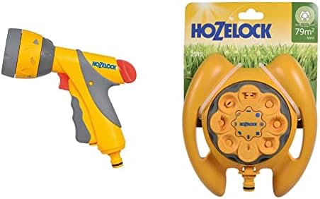 Hozelock Ltd 2347 0000 Multi Spray Watering Gun Starter Set, 205.0 mm*230.0 mm*260.0 mm, Multicolour